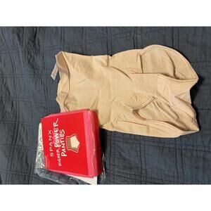 Spanx Higher Power Panties M Medium Soft Nude 2746 NIP (opened)